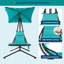 Chaise longue avec baldaquin et auvent pour parasol-115734105