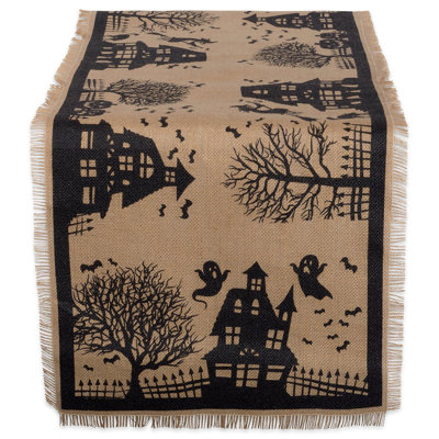 Usher Halloween Table Runner