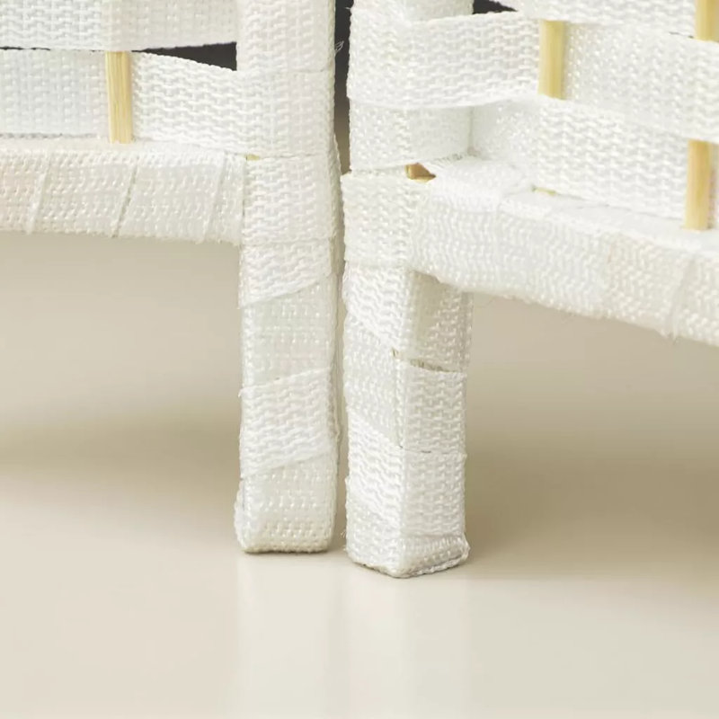 Séparateur d'espace de bureau blanc blanc