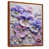 Toile avec cadre flottant brun