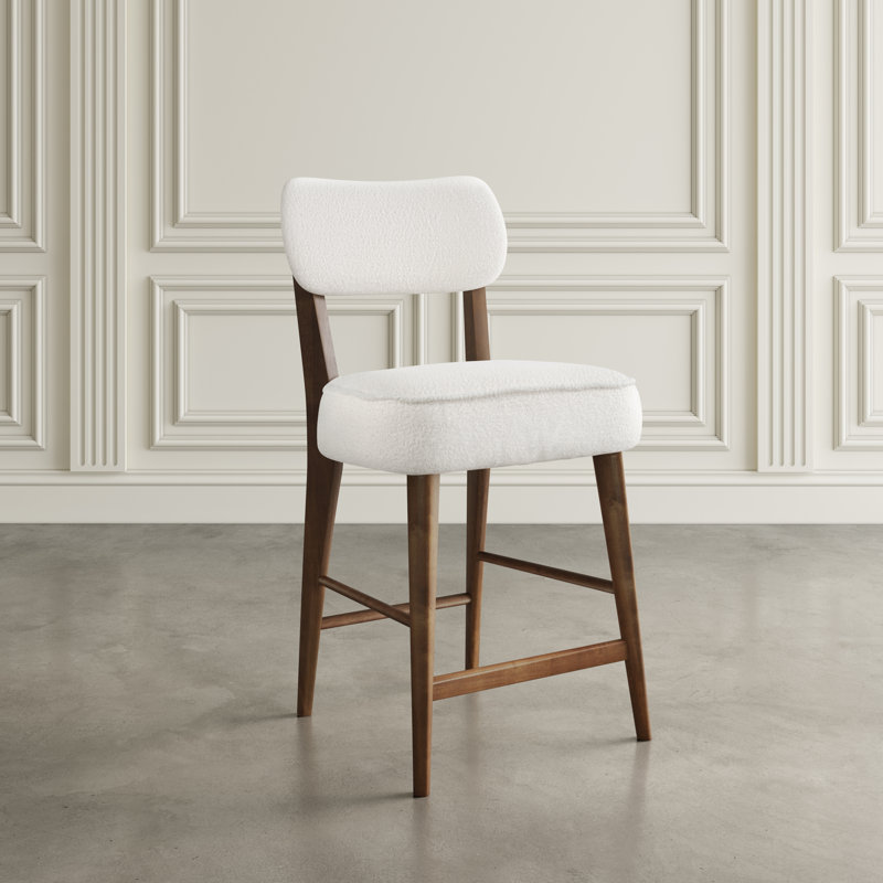 Ensemble repas 5 pièces Traiden Mid-Century, Brun