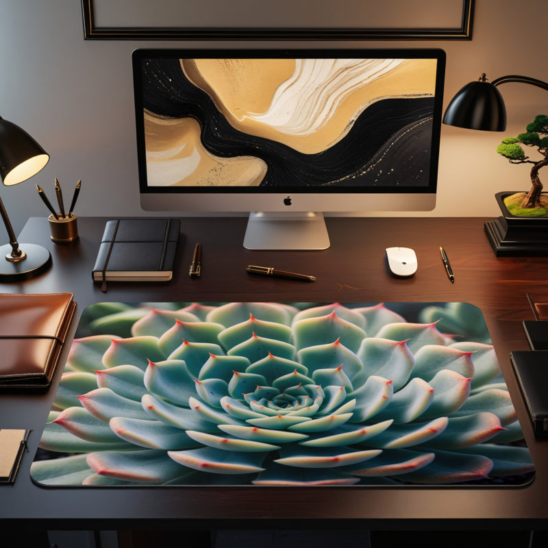 Polyester Desk Pad, 23.6x13.8