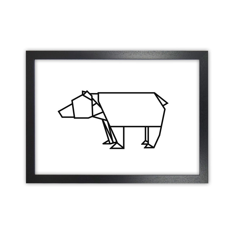 Ursa Minor by Carissa Tanton - Print, Black Framed, 64cm H x 88cm W x 3cm D