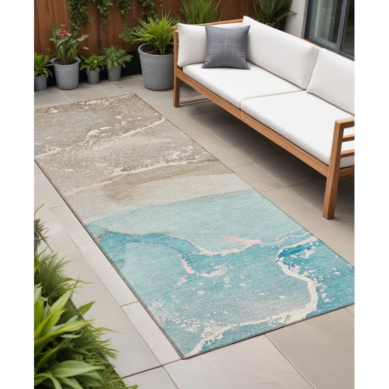 Tapis de couloir d'extérieur 8 pi