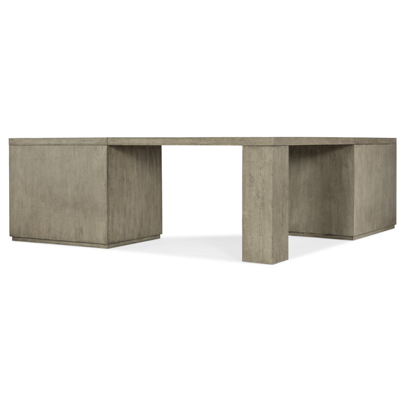 Linville Falls Corner Floating Desk, 30" H x 85" W x 85" D