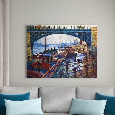 Claude Monet - Wrapped Canvas Painting