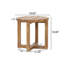 Table d'appoint en bois massif Tranice