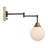 Hallas 1-Light Dimmable Swing Arm Sconce
