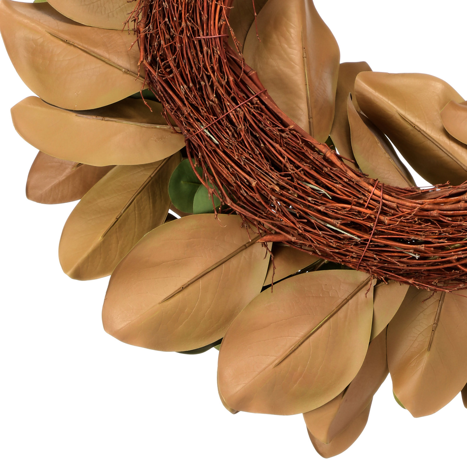 26" Southern Magnolia and Eucalyptus Wreath