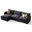 Canapé modulaire modulaire pour salon, canapé confortable avec sièges de rangement et repose-pieds-353212951-355496160