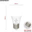 3 Pack LED E27 A60 Light Bulb, 12W(100W Equivalent) Non-Dimmable Cool White 6400K 1206lm Edison Screw GLS 60mm Diameter Energy Saving Light for Home Living Dining Area-125556581-125556584