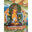 Chengrezig | Lokeshwora Thangka (Brocadeless Thangka)