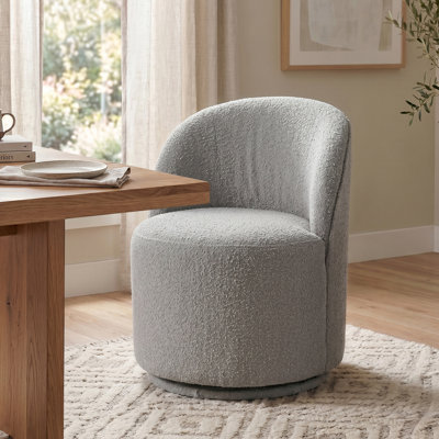 Burney Round Dining Swivel Chair