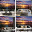 Papier peint adhésif sur toile pelez et collez Sun Horizon Quiet Water Cattails Wall Art-2058170980