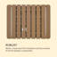 Portable Free Standing Outdoor Shower and Footwash Spout and Duckboard