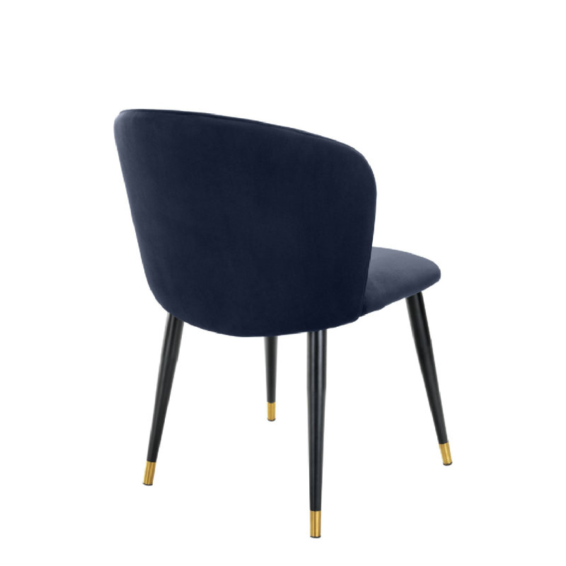 Volante Upholstered Dining Chair, Savona Midnight Blue