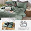 Housse de couette en satin avec fermeture à glissière et attaches de coin, certifiée OEKO-TEX-110582278-110582275
