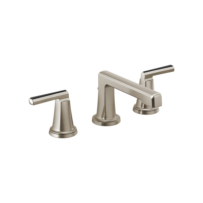 Levoir® Two-Handle Wall Mount Lavatory Faucet, Polished Chrome, High Lever Handle, 1.5