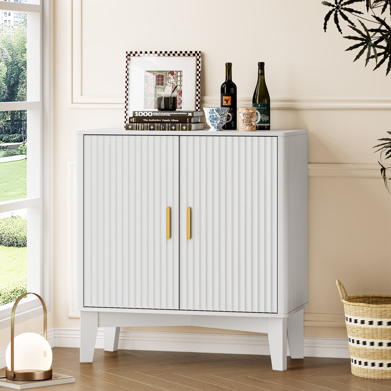 Armoire de rangement multifonctionnelle à grande capacité avec tablette réglable, Blanc