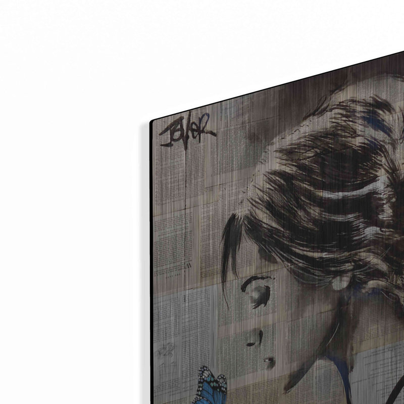 «A Little Blue Hope» par Loui Jover, H 24 po x l 16 po