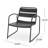 Chair: Matte Black Iron, Making Backyard & Patio More Appealing, 25.2 In. Height, 13.41 Lb Delightful In 23.85 Depth,