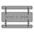 96" Rectangular Picnic Tables Black-1290714468
