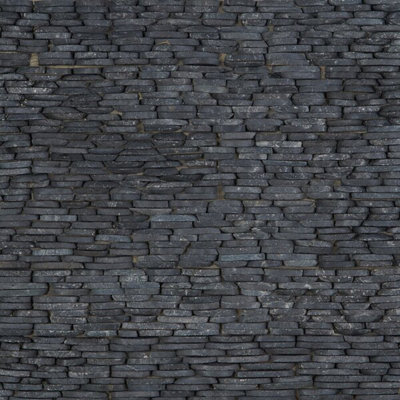 Nature 4x11 Stacked Honed Natural Stone Mosaic Tile