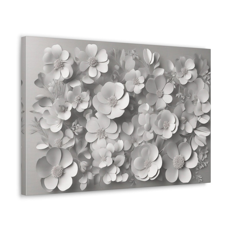 Art mural sur toile 3D, H 20 po x l 20 po