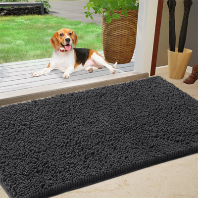 Non-Slip Pet Rug for Muddy Paws