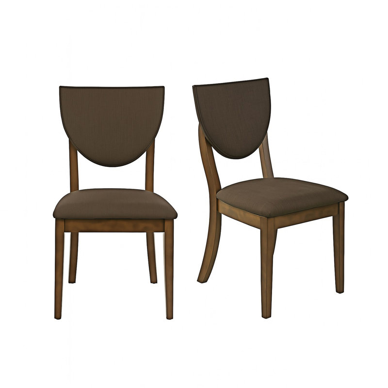 Ensemble de 2 chaises de salle à manger rembourrées