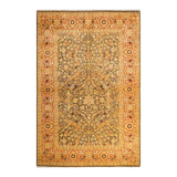 Tynajah One-of-a-Kind 6' 2" X 9' 4" Hand Knotted Area Rug