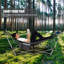 Hamac de camping avec support Chrisshanno-1634276128
