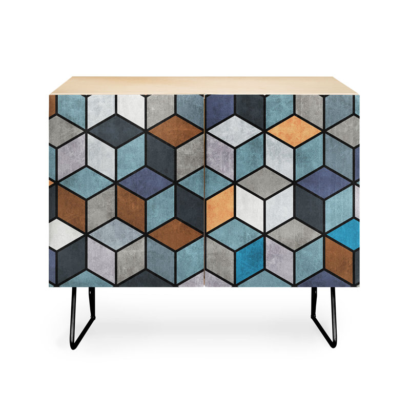 Lindra Accent Cabinet, Black