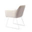 Lannie 123.19cm H Polyester Upholstered Metal Armchair-622808353-622808541