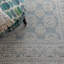 Hardanger Oriental Hand Tufted Wool Area Rug in Denim/White-214914125