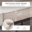 Chaise longue berçante et coulissante en métal-511804884