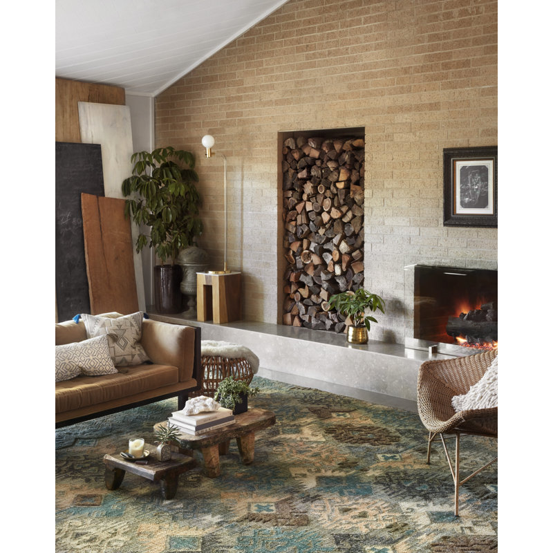 Bentonville Geometric Indoor Rug, Rectangle 5' x 7'6"