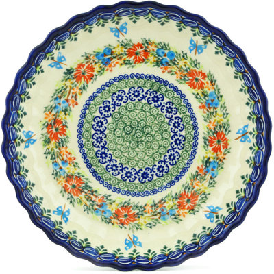 Polmedia Stoneware Pie Pan