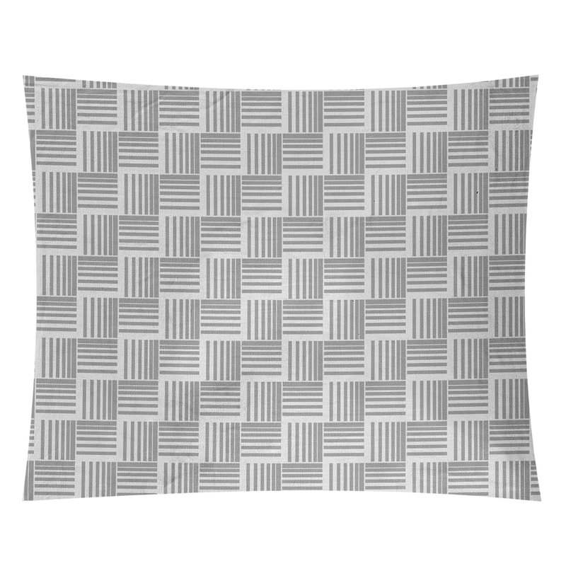 Jaya Polyester Tapestry, 27.5" H x 37.5" W, Gray