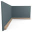 Wm1207 P 5/8 po x l 7/8 po x L 96 po Moulure de bois franc massif de qualité américaine-96930649