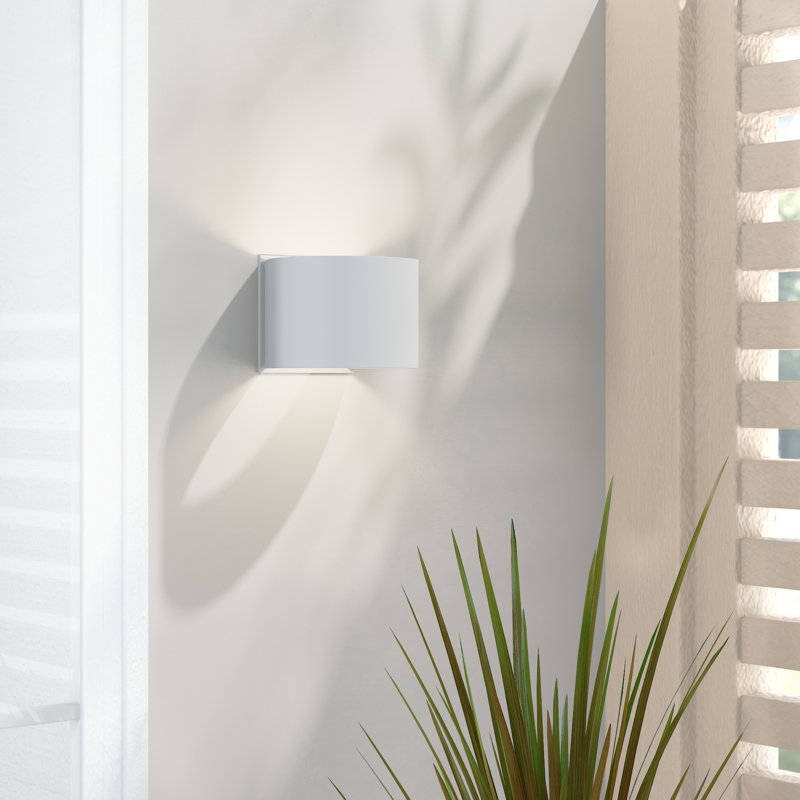 Royston Aluminum Wall Light, White