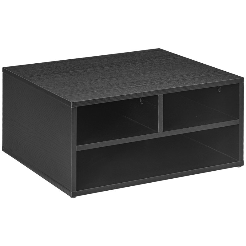 Olivie Manufactured Wood Desk Organiser, Black