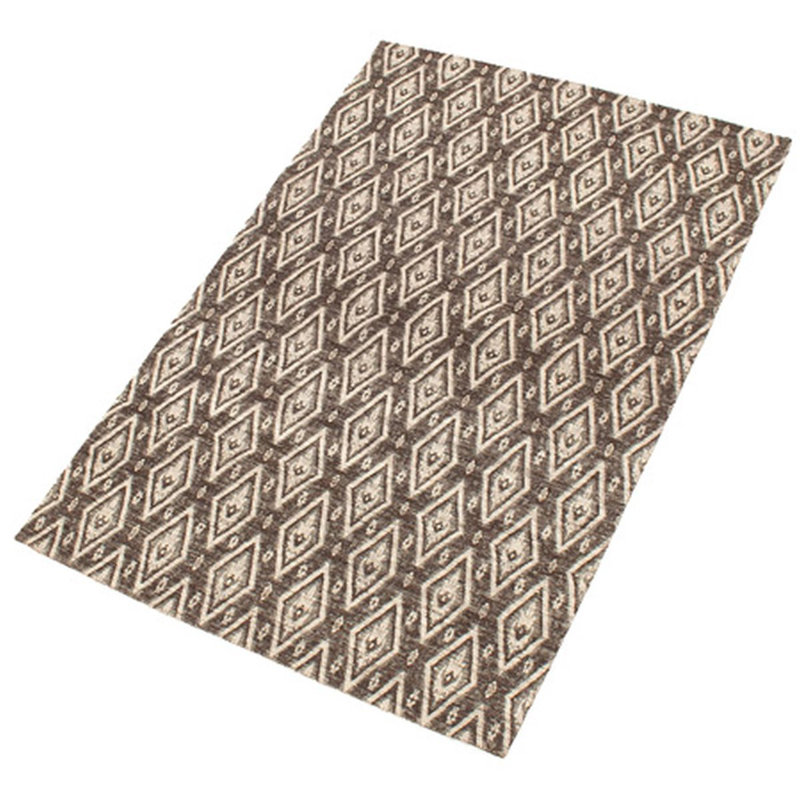 Aberdash Chenille Geometric Indoor Rug