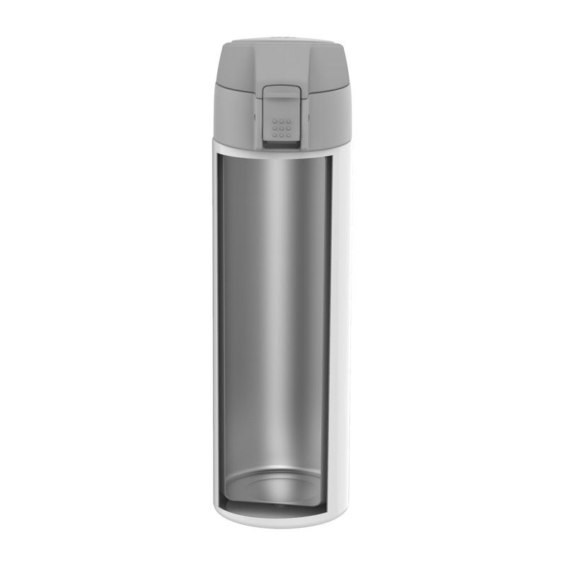 ZWILLING Thermo 15.2-Ounce Travel Bottle, Silver/White