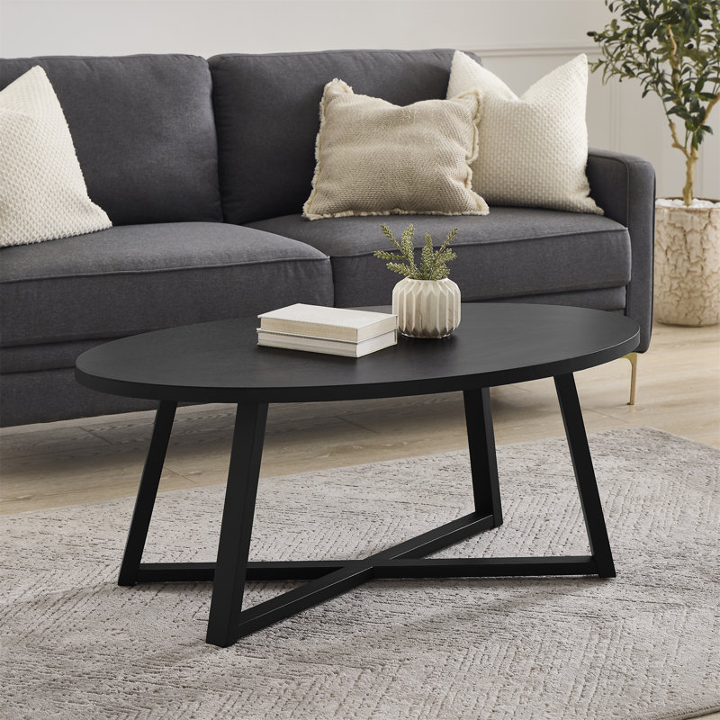 Table basse Modern Harmony, Noir, Bois