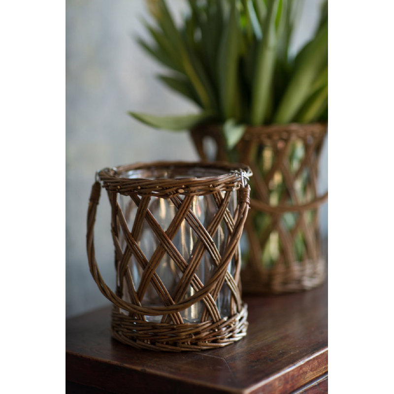 Goodwin Glass Table Vase, 8" H x 7" W x 7" D