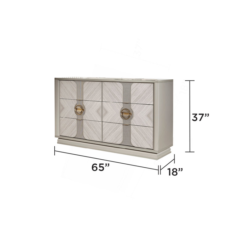 Commode 6 tiroirs Eternity