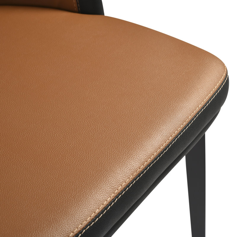 Chaise de salle à manger rembourrée Abel