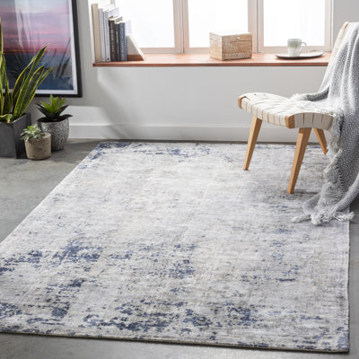 Viscose Abstract Indoor Rug