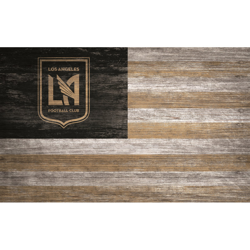 Décoration murale drapeau vieilli, Los Angeles FC
